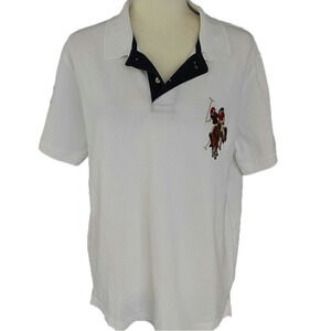 U.S. POLO ASSN.  White BIG PONY SHIRT MEN'S